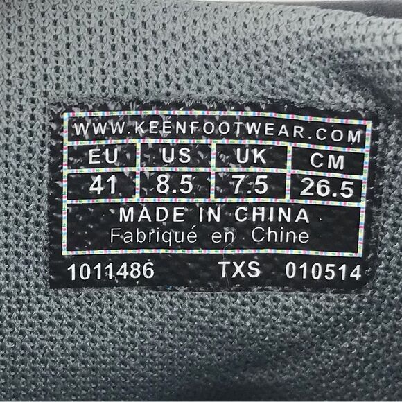 KEEN Black Leather Chukka Lace Up Ankle Boots - Picture 15 of 15